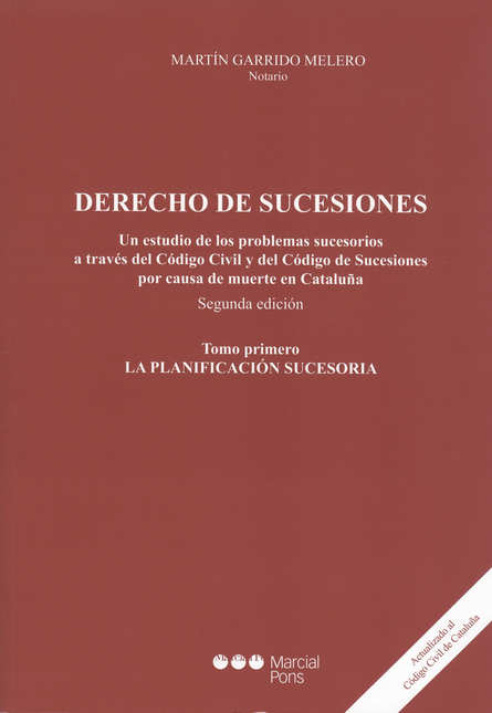 DERECHO DE SUCESIONES (2 TOMOS)(2ª ED). UN ESTUDIO A LOS PROBLEMAS SUCESORIOS A TRAVES DEL CODIGO CIVIL Y DEL