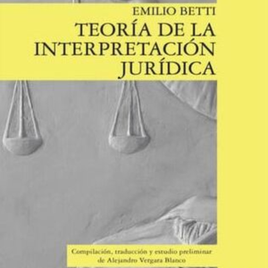 TEORIA DE LA INTERPRETACION JURIDICA