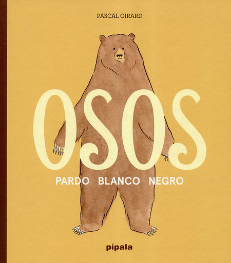 OSOS PARDO BLANCO NEGRO