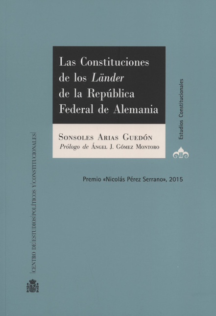 CONSTITUCIONES DE LOS LANDER DE LA REPUBLICA FEDERAL DE ALEMANIA