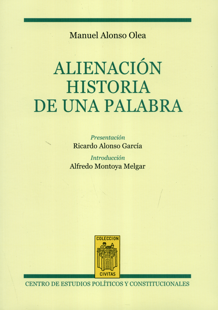 ALIENACION HISTORIA DE UNA PALABRA