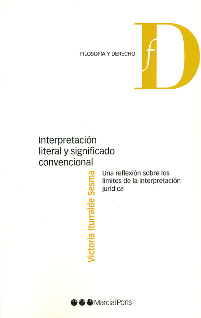 INTERPRETACION LITERAL Y SIGNIFICADO CONVENCIONAL