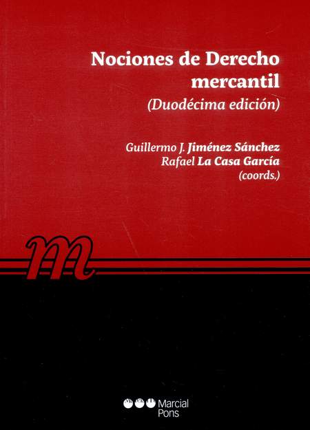 NOCIONES DE DERECHO MERCANTIL (12ª ED)