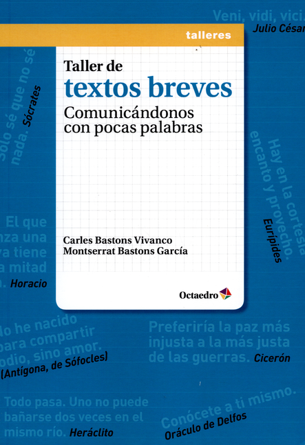 TALLER DE TEXTOS BREVES COMUNICANDONOS CON POCAS PALABRAS