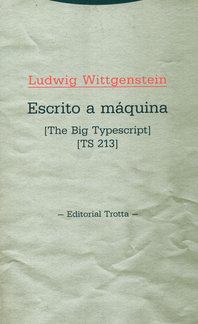 ESCRITO A MAQUINA. THE BIG TYPESCRIPT TS 213