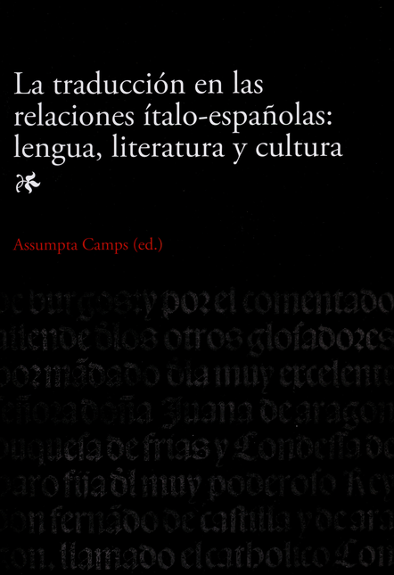 TRADUCCION EN LAS RELACIONES ITALO ESPAÑOLAS LENGUA LITERATURA Y CULTURA