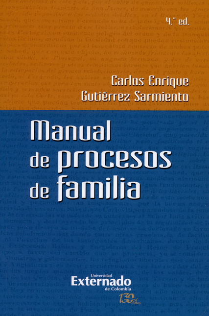 MANUAL DE PROCESOS DE FAMILIA (4ª ED)