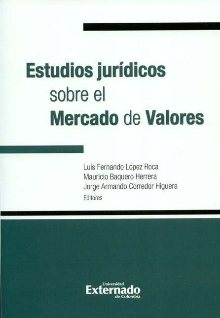 ESTUDIOS JURIDICOS SOBRE EL MERCADO DE VALORES