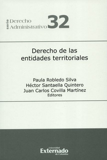 DERECHO DE LAS ENTIDADES TERRITORIALES