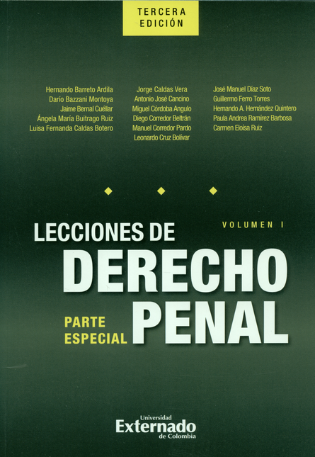 LECCIONES DE DERECHO PENAL (3ª ED)(I) PARTE ESPECIAL