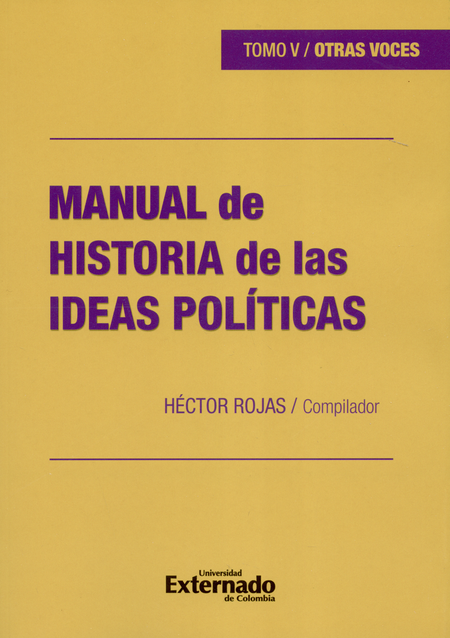 MANUAL DE HISTORIA (V) DE LAS IDEAS POLITICAS