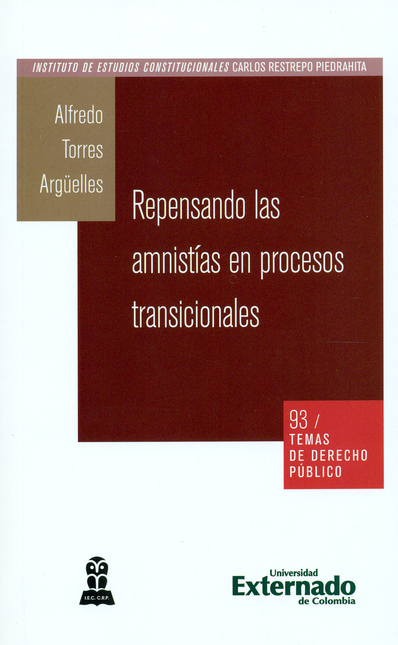 REPENSANDO LAS AMNISTIAS EN PROCESOS TRANSICIONALES TEMAS D.P. # 93