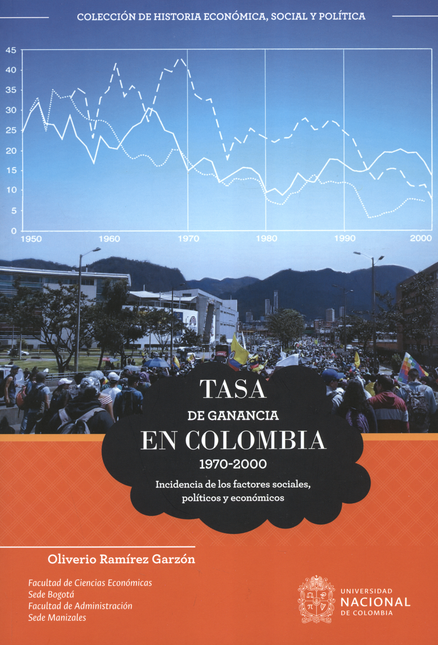 TASA DE GANANCIA EN COLOMBIA 1970-2000 INCIDENCIA DE LOS FACTORES SOCIALES POLITICOS Y ECONOMICOS