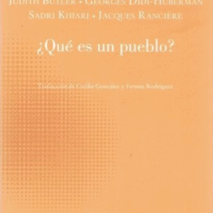QUE ES UN PUEBLO
