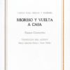 REGRESO Y VUELTA A CASA. CARTAS PARA MIRJAM Y RAPHAELLibrería Internacional